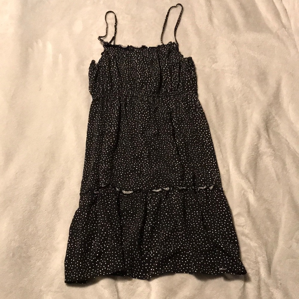 LIKE NEW polka dot smock dress